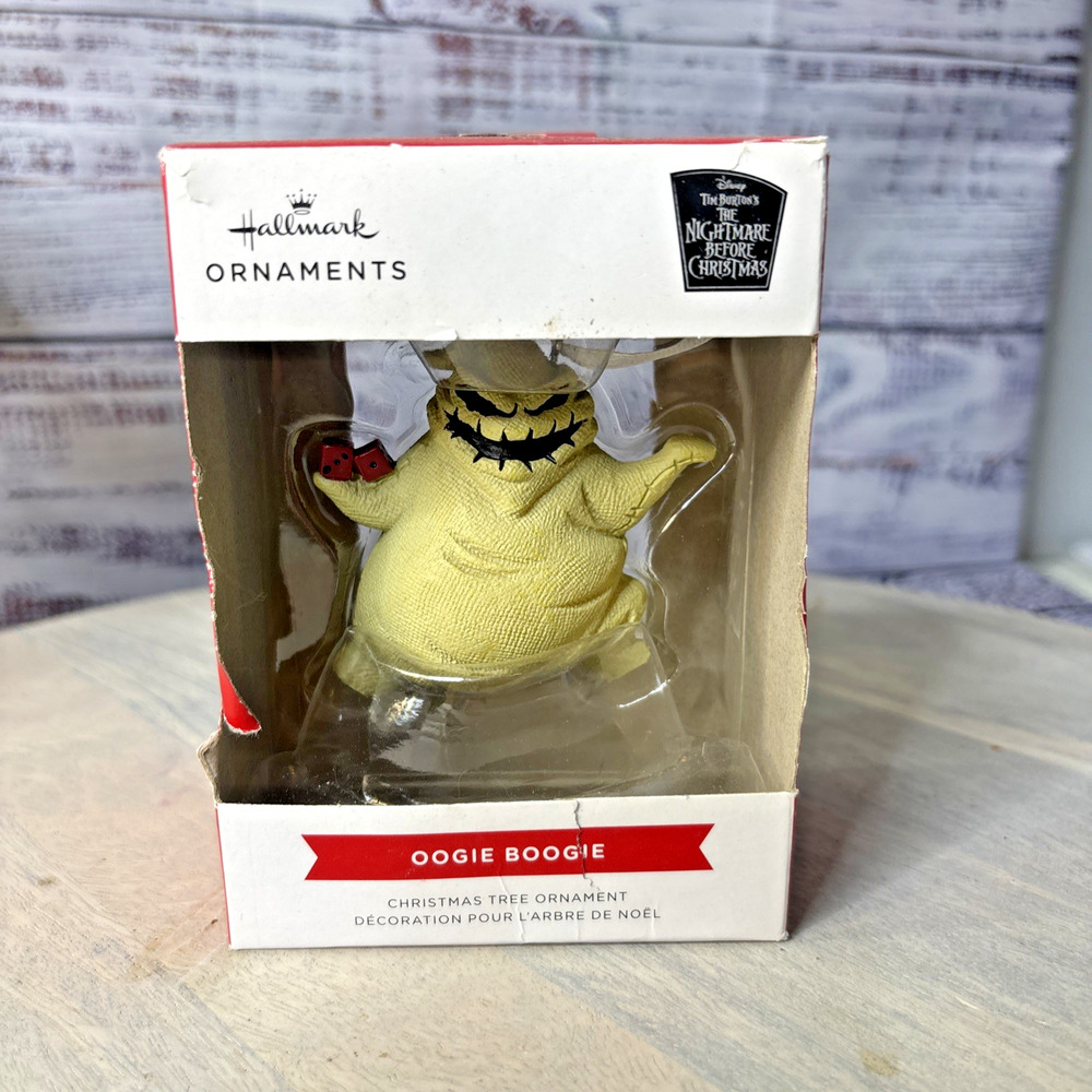 Hallmark The Nightmare Before Christmas Oogie Boogie Ornament Disney Tim Burton
